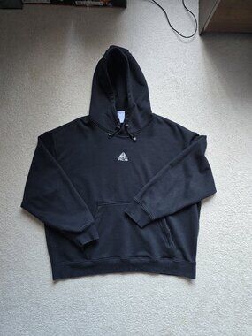 Nike ACG Black Fleece Hoodie Sweater Heavy Oversized